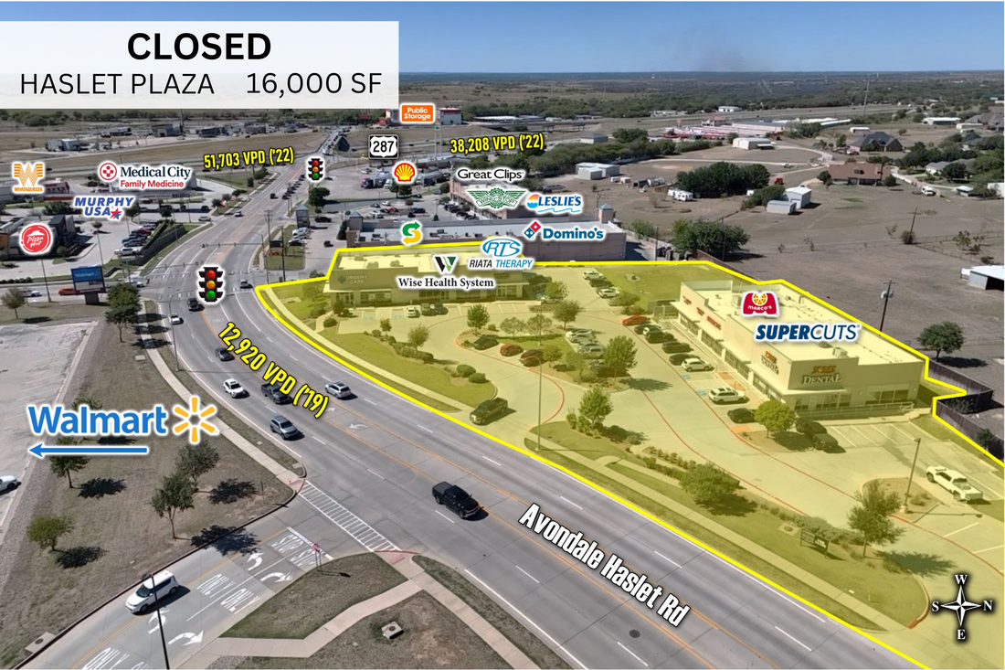 Haslet Plaza - 16,000 SF